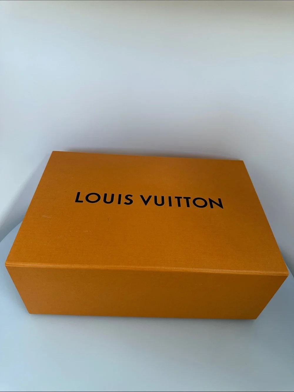 Louis Vuitton Black and Gold Geometric Heels
